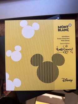 Mont Blanc Walt Disney Rollerball Pen
