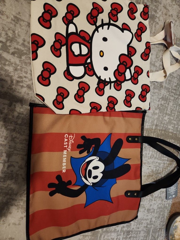Tote Bag Hello Kitty And Disney