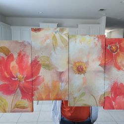 Floral Canvas Art