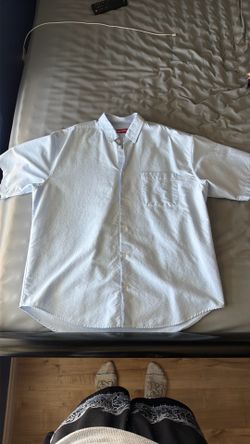 Supreme Loose Fit Oxford S/S Shirt size LARGE
