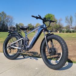 Dual Motor Fat Tires Electric Bike 1600