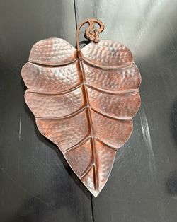Metal Leaf Tray 