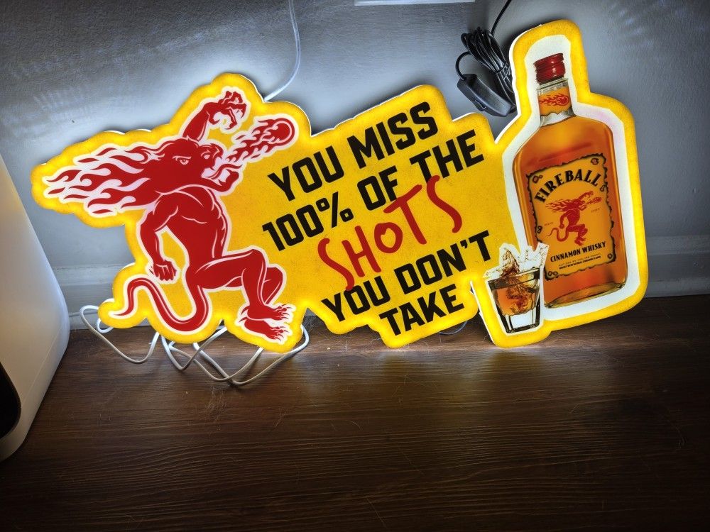 Fireball LED Sign