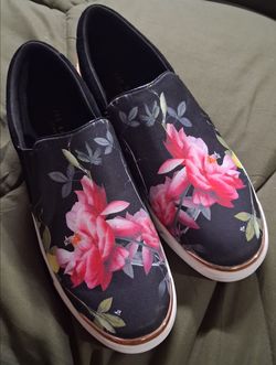 Ted Baker Floral Slip-On Sneakers