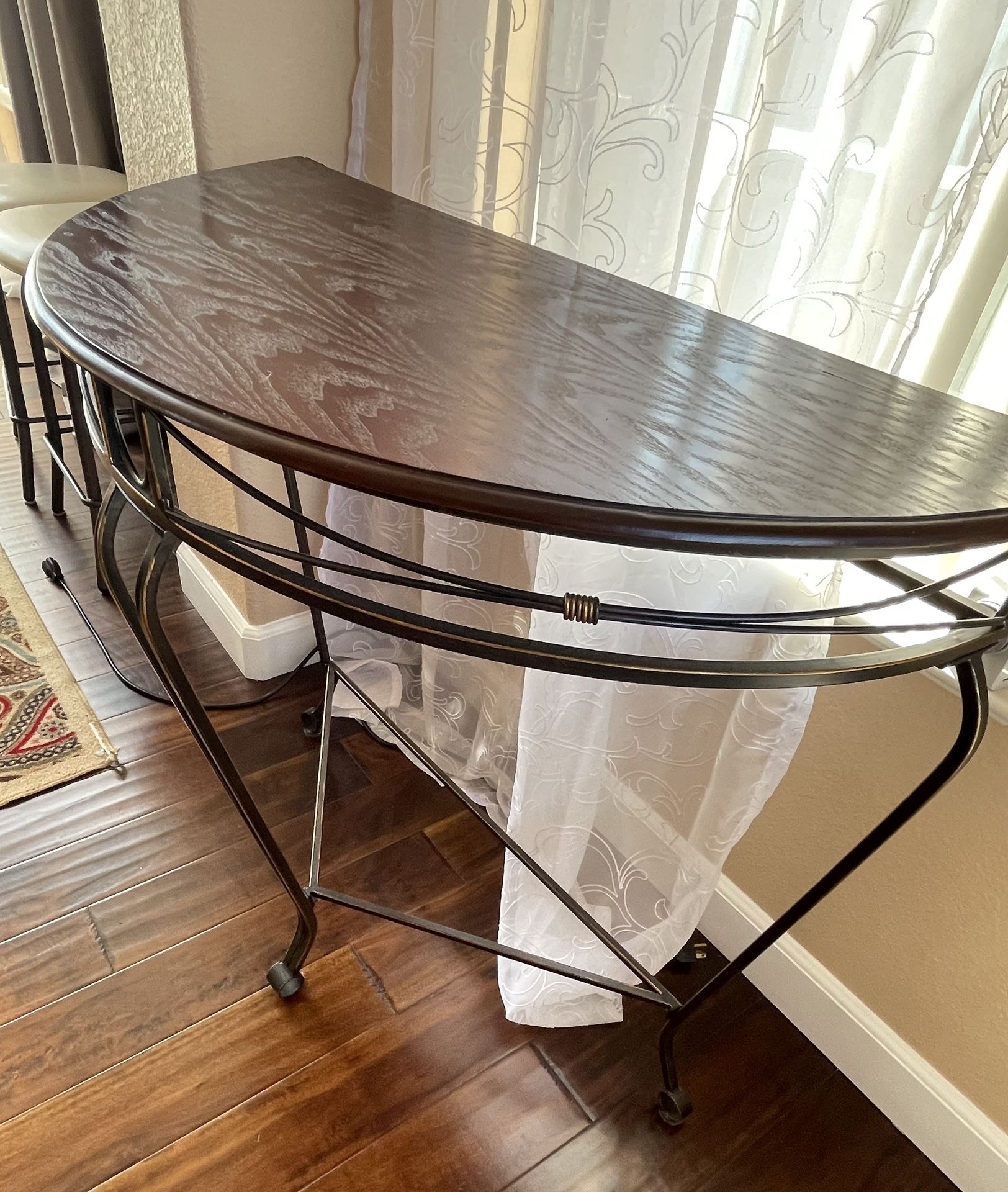 Half Circle Console Table