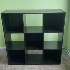 Black Cubicle Shelf 