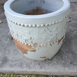 Large Decorative Ceramic Planter 