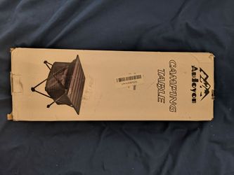 New in box Small camping table perfect for your beers drinks