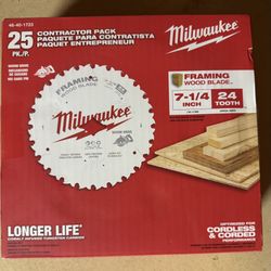 7-1/4 in. x 24-Tooth Carbide Framing Circular Saw Blade