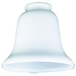 CASED OPAL BELL GAS SHADE (G3999)