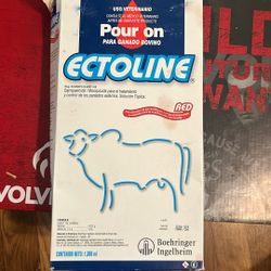 Ectoline Livestock Flea, Mite, Tick, And Lice Deterrent 