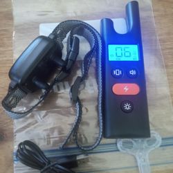 DOG TRAINING COLLAR WATERPROOF 3 TRAINING MODES SAFE SHOCK, VIBRATION, BEEP CONTROL 2600FT RANGE ALL SIZE DOGS