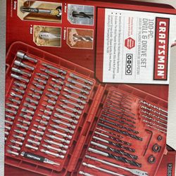 Craftsman 100 Pc Drill &Drive Set !!!
