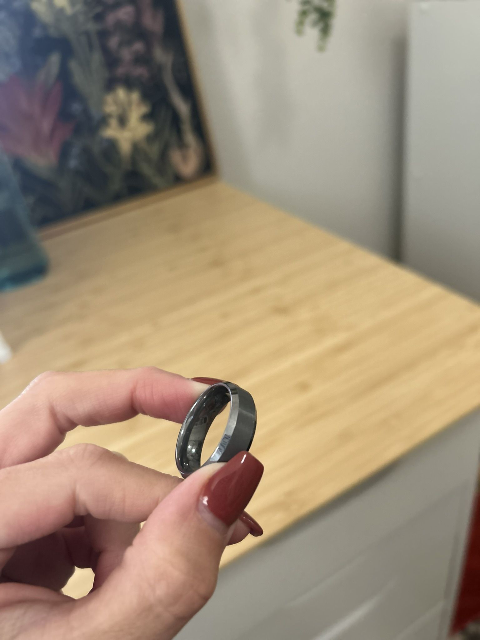 Titanium men’s Ring Size 12