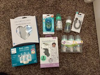 New Baby Bundle – Bottles, Swaddles, Pacifiers & More