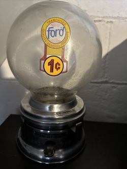 Ford 1 Cent Gumball Machine 