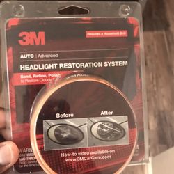 Headlight Restoration System/ Require Drill