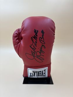Jake LaMotta Autographed Boxing Glove
