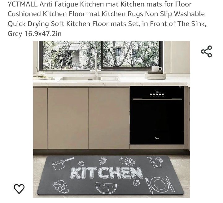 NEW Anti Fatigue Kitchen Mat