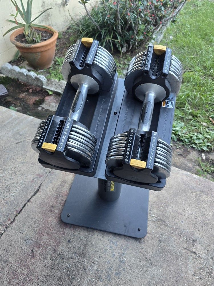 Weight Adjustable Dumbbells
