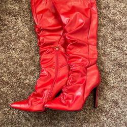 Red Boots .