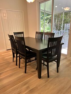 Storehouse Black Dining Set