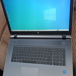 HP 17.3 Inch Laptop Intel Core i5 CPU 8 GB RAM 256 GB Samsung SSD DVDRW Webcam Wi-Fi Wireless Windows 11 64 Bit