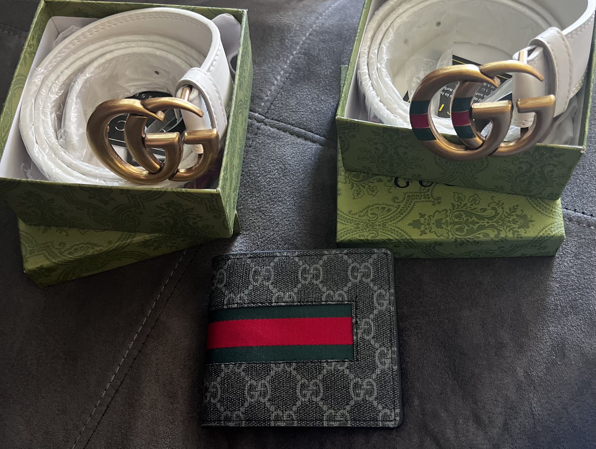 belts and wallet