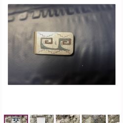 Vintage Mexican Sterling Silver Money Clip 