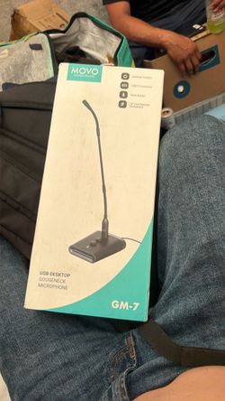 Movo. Creators wanted  usb deskpot microphone
