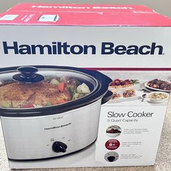 Hamilton Beach slow cooker 5 qt