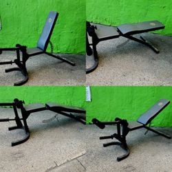 WEIDER ADJUSTABLE FID WORKOUT WEIGHT BENCH WITH LEG EXTENSION for Sale in Queens NY OfferUp