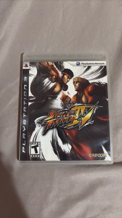 PLAYSTATION 3 STREET FIGHTER IV VIDEO GAME