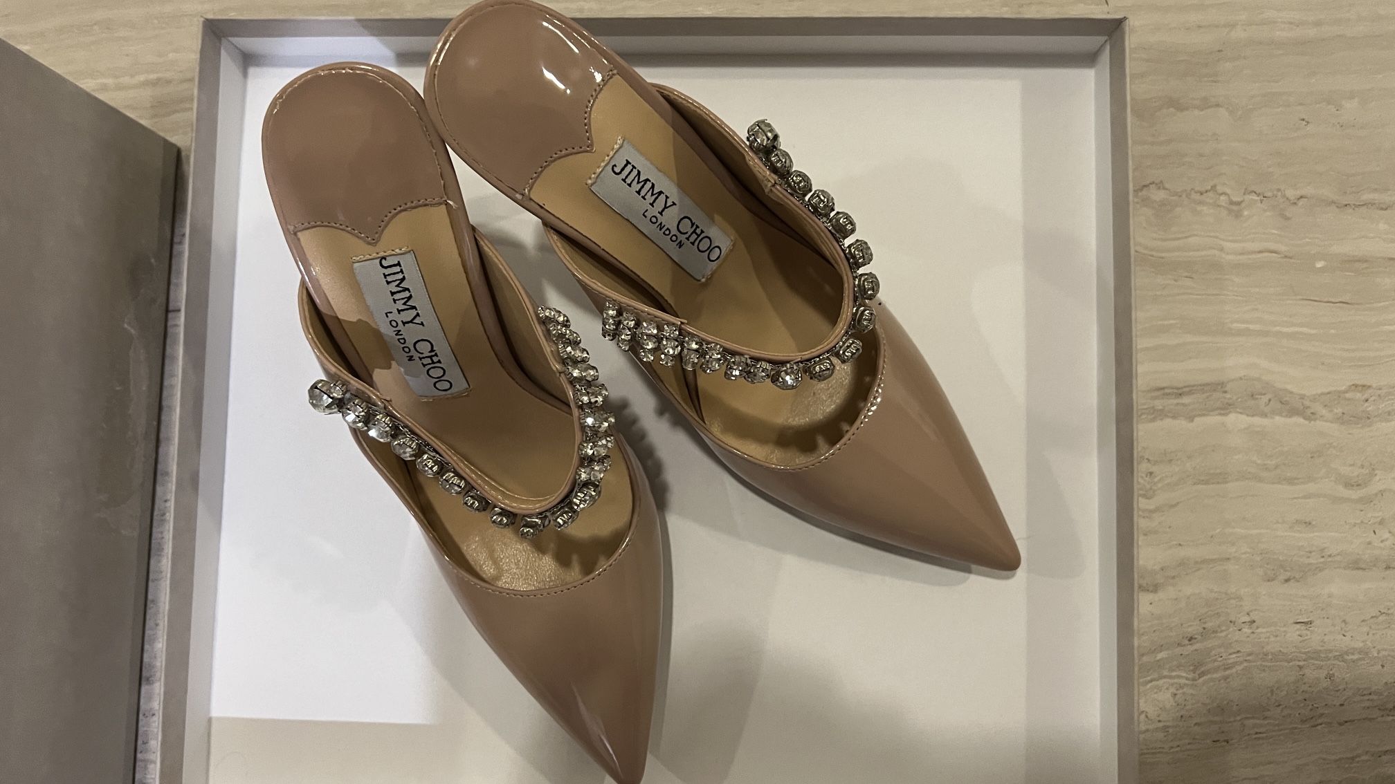 Jimmy Choo Bing 100 Ballet Pink Size 37