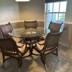 Tommy Bahama Table And Chairs  FCFS