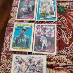New York Mets 1989 Topps Baseball Cards Team Set Of 35 Cards 