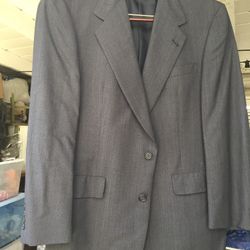 Nordstrom Blue Wool Dress Coat