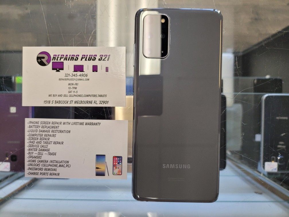 Unlocked Gray Galaxy S20 Plus 128gb 5G