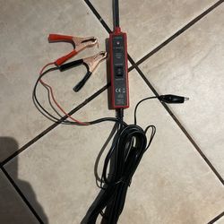 6-24V Power Short Circuit Probe Tester Power Circuit Probe Tester Diagnostic Repair Tool Test Lamp Continuity/Voltage Polarity Dynamic Circuit Tester 