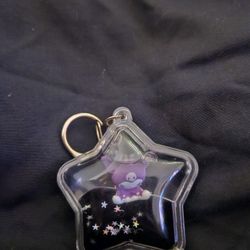 Kuromi 3d Liquid Keychain 