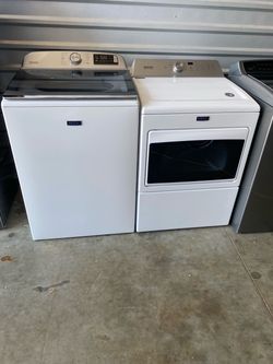 Nice Maytag washer and dryer electric high efficiency