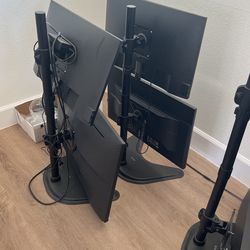 Dual Monitor Stand Vertical