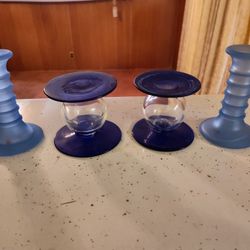 CANDLE HOLDERS FOR $15 FOR ALL 4