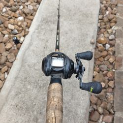 LEWS Bait Caster Reel/LEWS LAZER LG ROD Combo