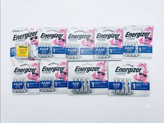 Bulk Lot of Energizer Ultimate Lithium Packs: AA, AAA