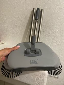 Brand New Spin Sweeper Broom Dustpan in One Household Floor Cleaning Easy Home