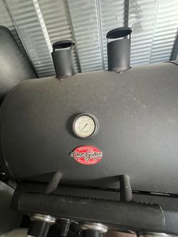 Char-Griller Professional BBQ Grill & Offset Smoker – Large