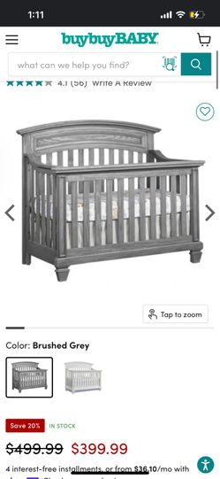 Oxford richmond 4 in 1 convertible crib hot sale