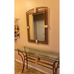 Mirror & Table