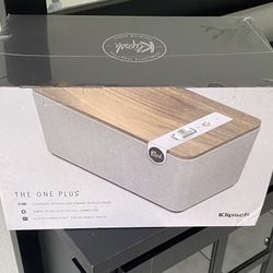 Klipsch Wireless The One Plus Tabletop Stereo Walnut 
